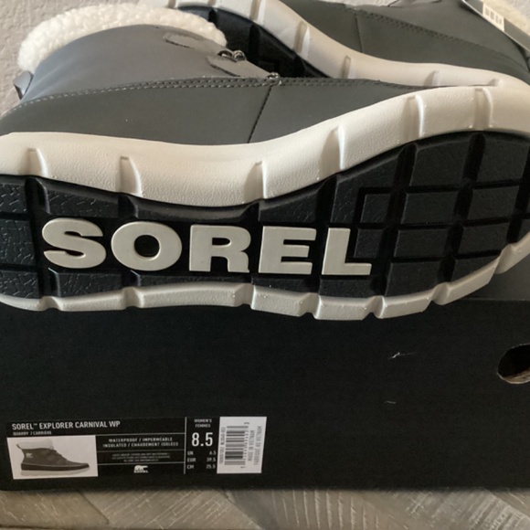 SOREL Explorer Carnival Waterproof Boot with Faux Fur Collar (Women) - Picture 9 of 9